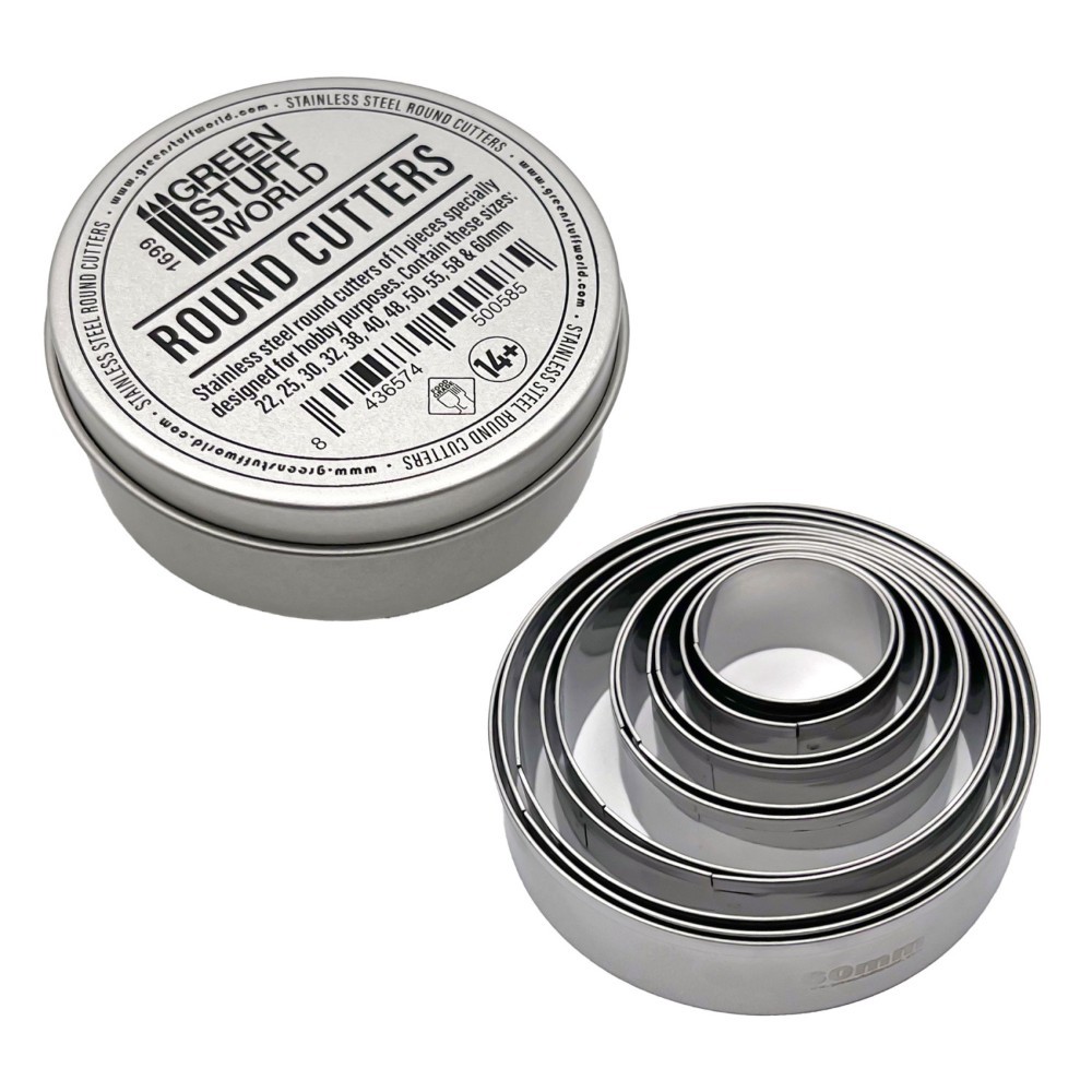 Green Stuff World kerek vágókészlet